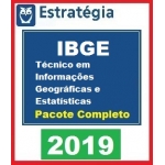 IBGE - Técnico em Informações Geográficas e Estatísticas (Estratégia 2019)